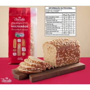 Pão Multigrãos 67,8% Integral 450g